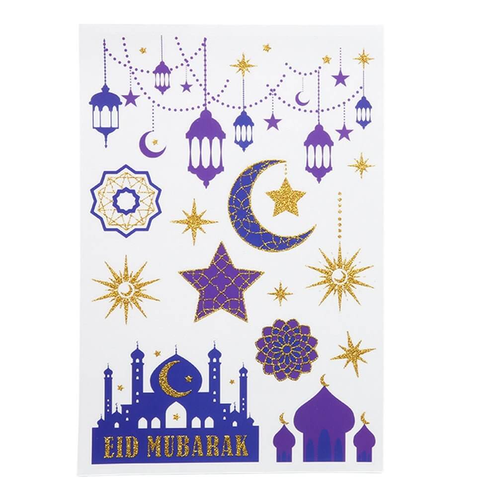 Fönsterdekoration Eid Mubarak