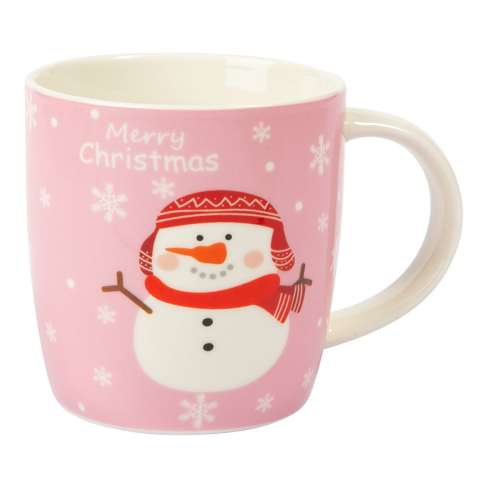 Mugg Snögubbe